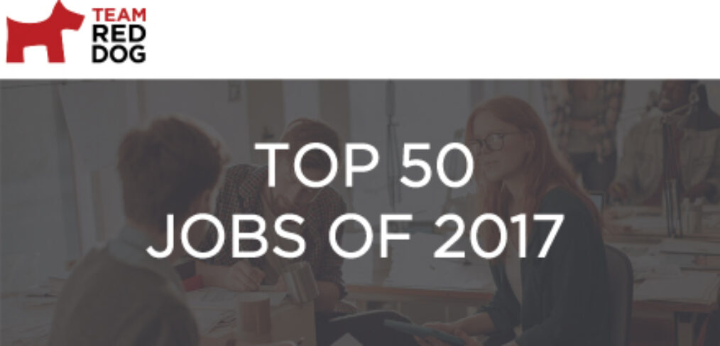 Top 50 Jobs for 2017