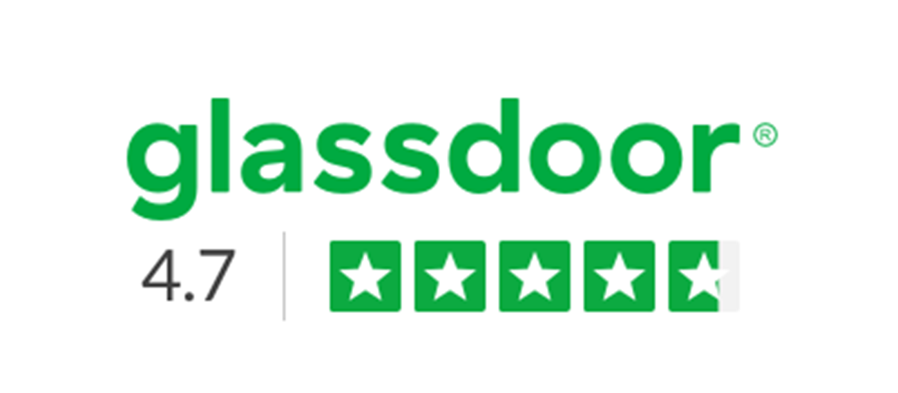 Glassdoor rating 4.5